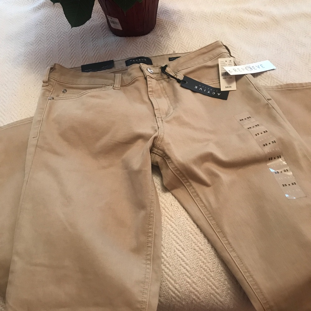 NWT PACSUN Tan Jeans